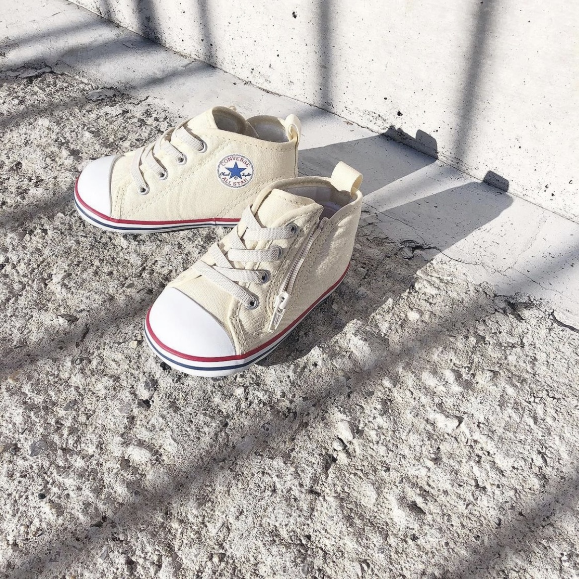 限時特價預購┃日本 CONVERSE ALL STAR BABY 基本款 卡其色 黑色 白色 米白 紅色 小孩 帆布鞋