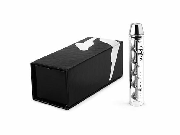 7PIPE TWISTY GLASS 7PIPE TITANIIUM