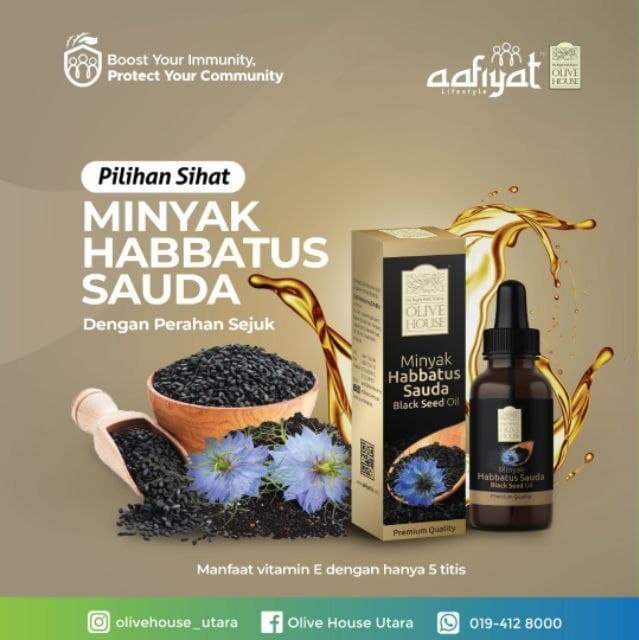 Olive house minyak habbatus sauda