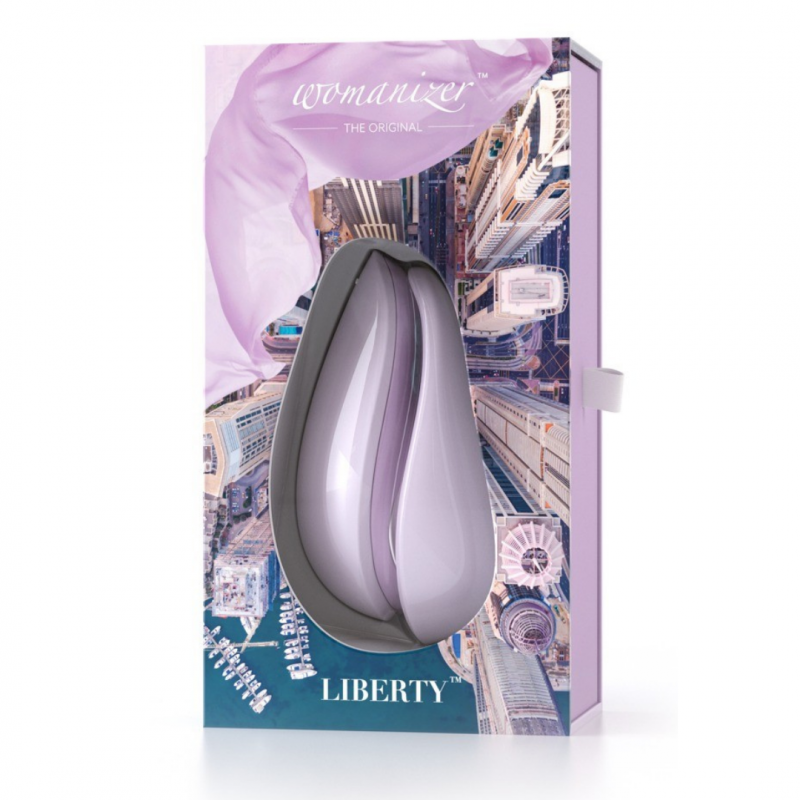 WOMANIZER LIBERTY 便攜式陰蒂吸啜器 粉紫色