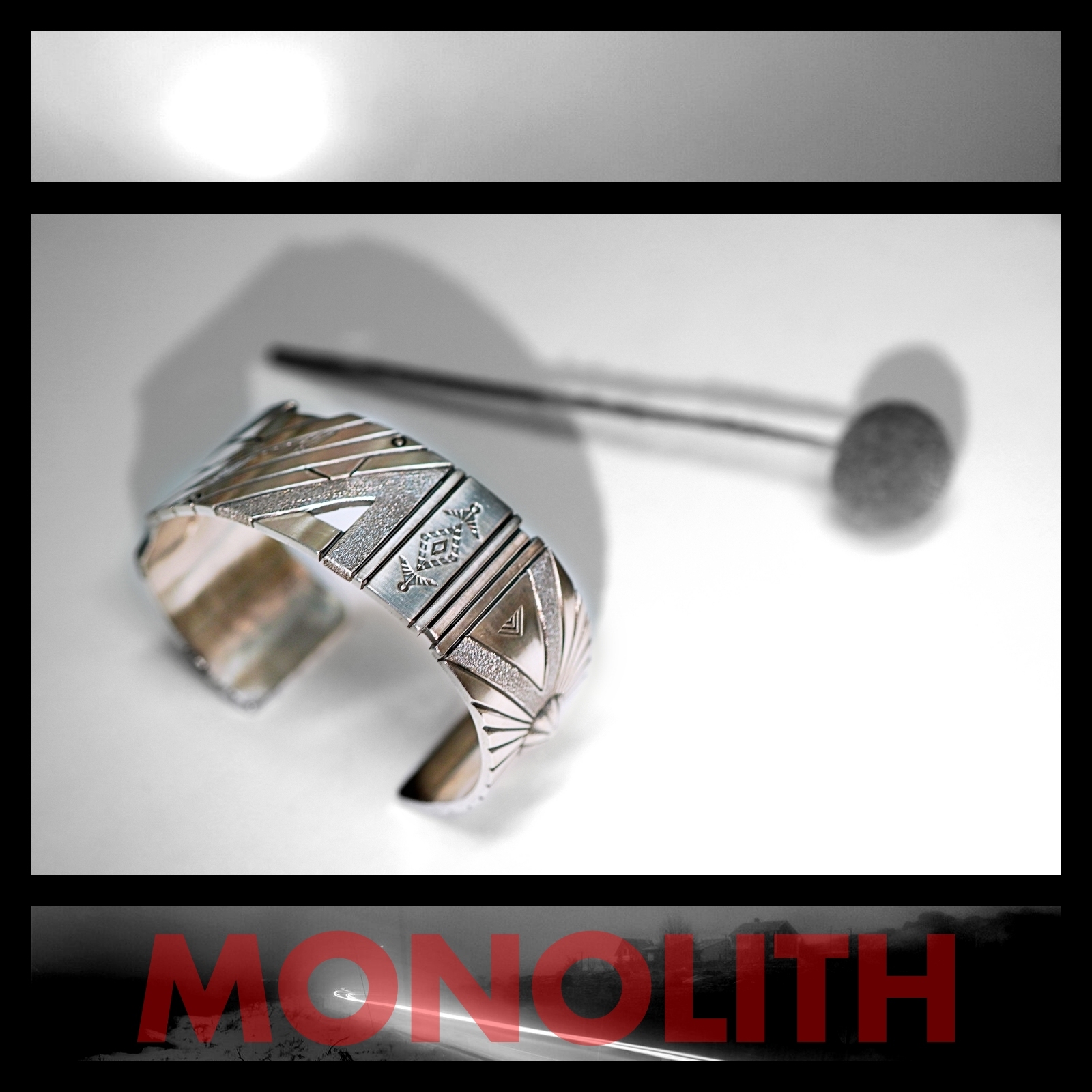 幾何打印寬版【手環】