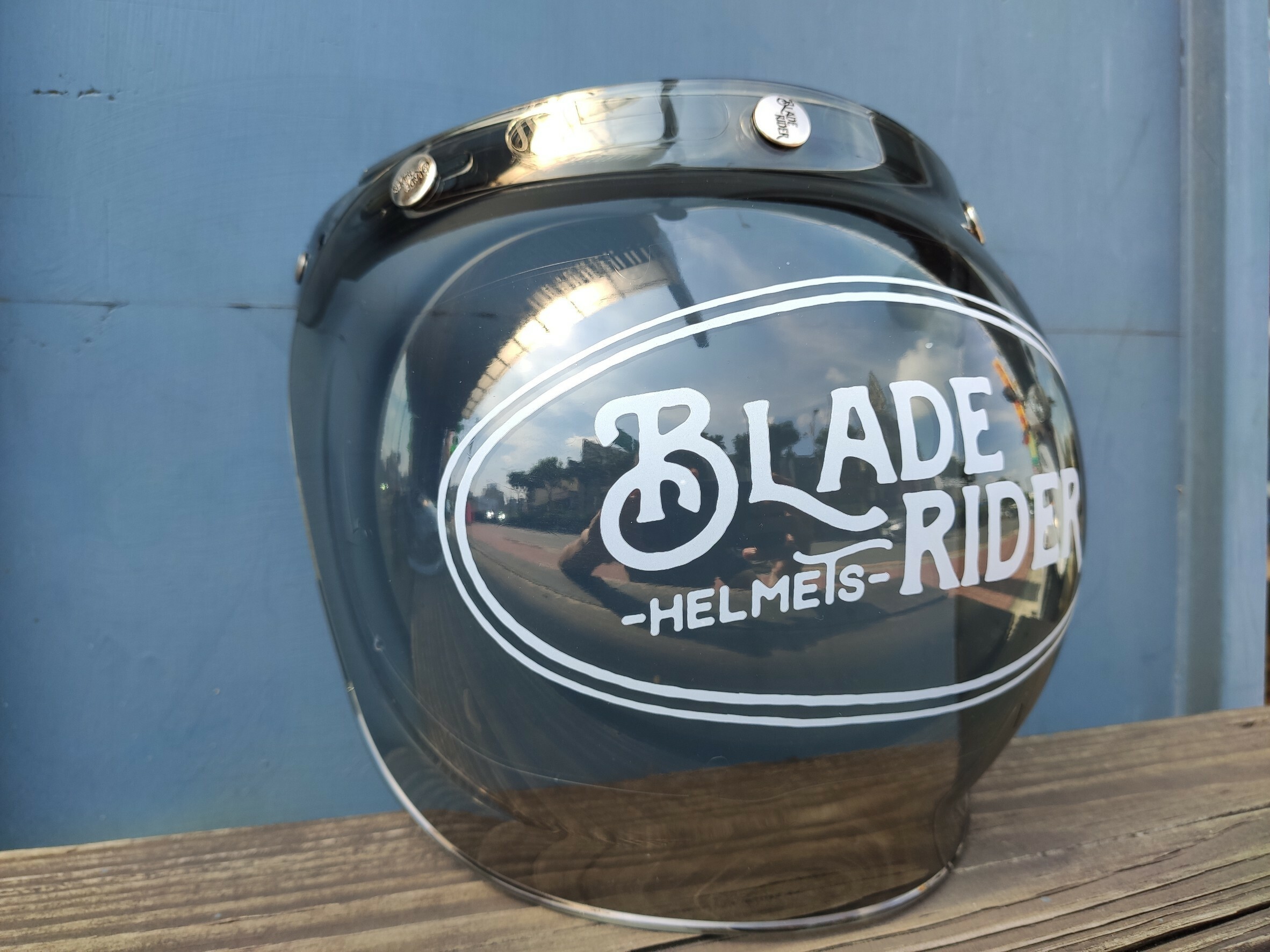 BLADE RIDER 泡泡鏡片 墨片 三釦配件