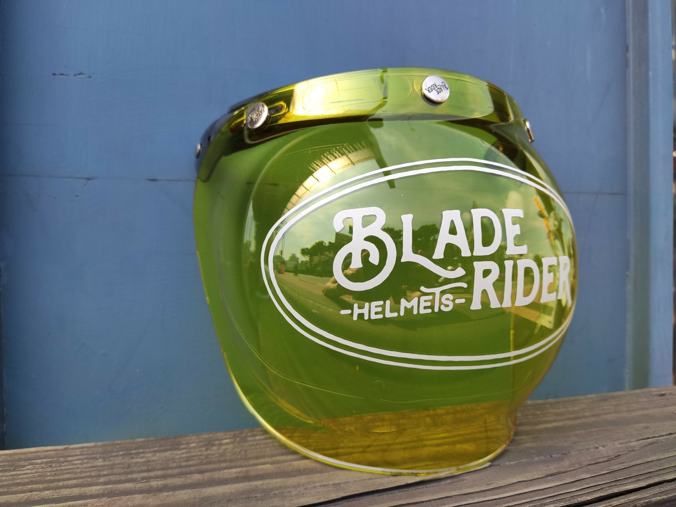 BLADE RIDER 泡泡鏡片 透黃片 三釦配件