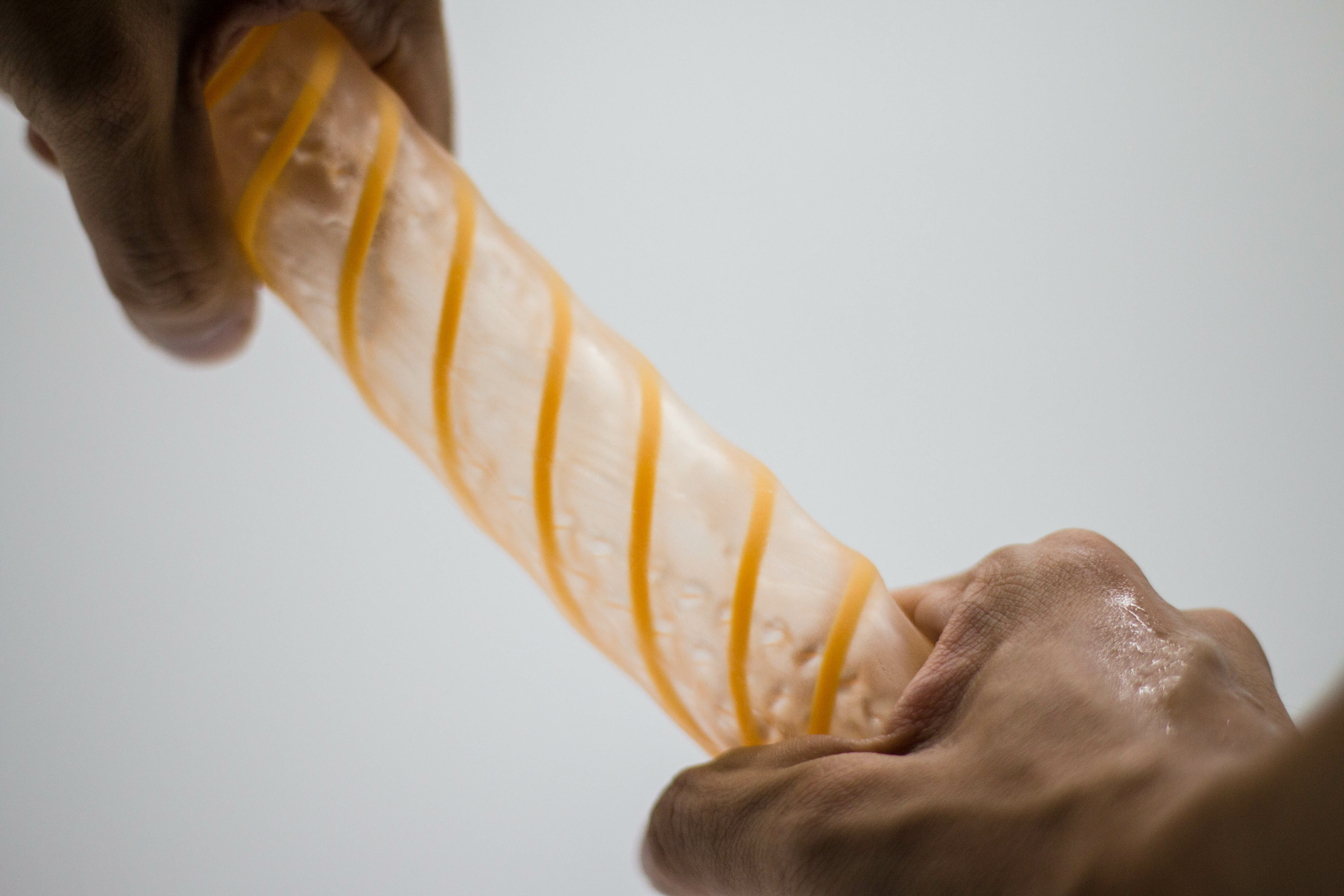 Dr.情趣spinner開箱文「tenga spinner05 beads連環珠」彈簧測試圖