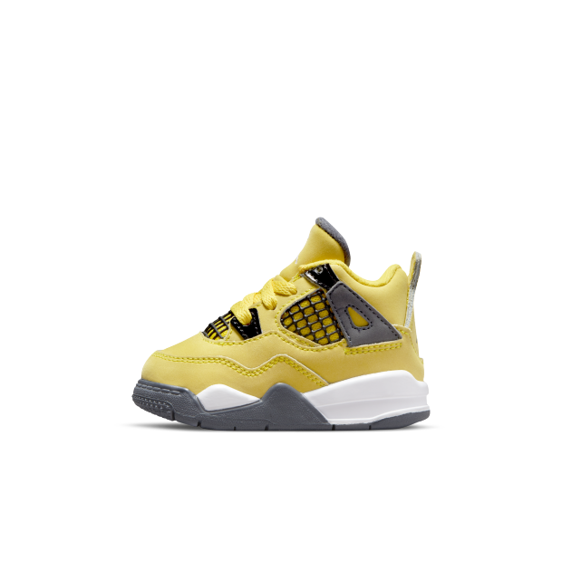 -(E8e)-AIR JORDAN 4 RETRO (TD) "TOUR YELLOW" 灰黃-BQ7670 700