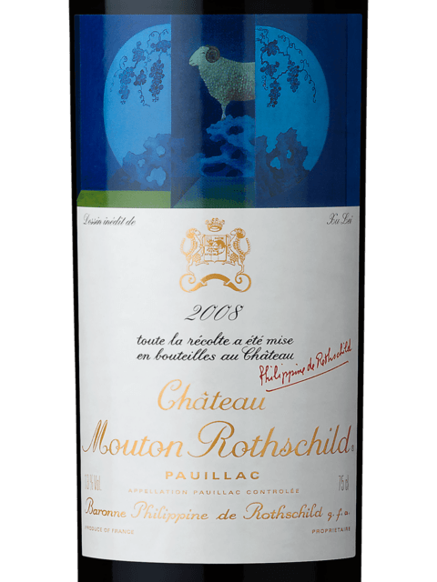 Chateau Mouton Rothschild 2008 (RP95)