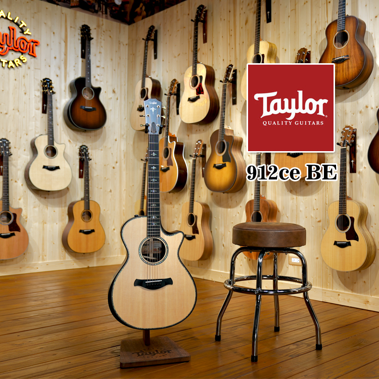 Taylor 912ce BE 木吉他 Builder's Edition 美廠 全單板 TLGF-912-CE-BE