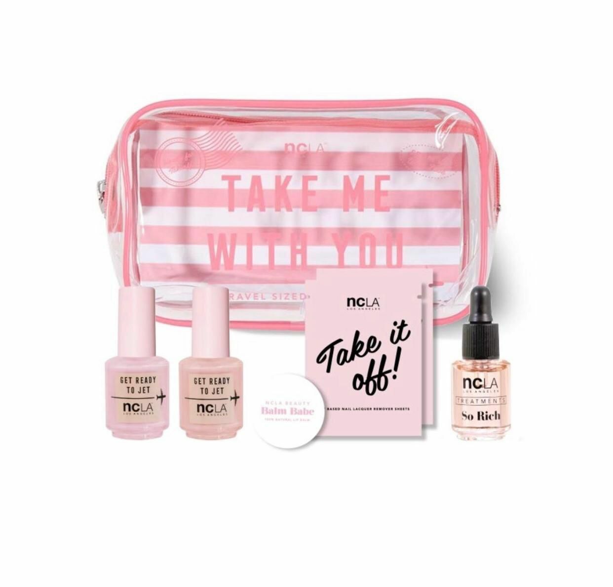 NCLA Take Me With You Staycation 套裝 (粉紅）