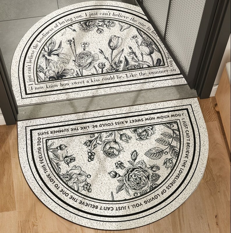 歐式簡約風除泥踏墊