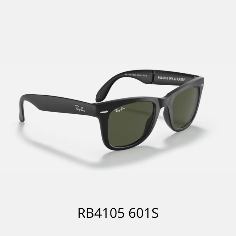 RayBan Wayfarer Folding RB4105 601S摺疊太陽眼鏡