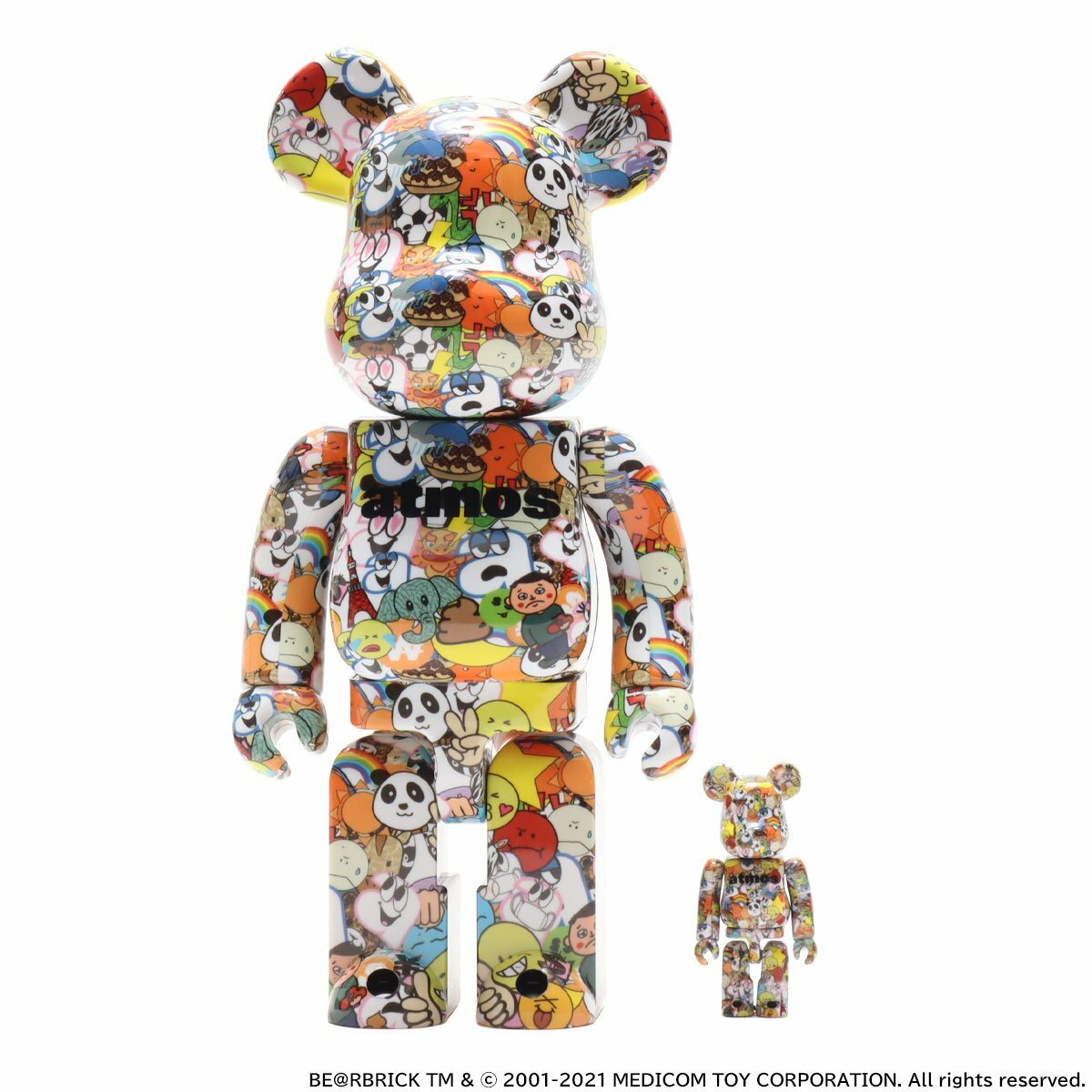 atmos - 商品：最安値 BE@RBRICK atmos EMOJI BE@RBRICK SERIES 50