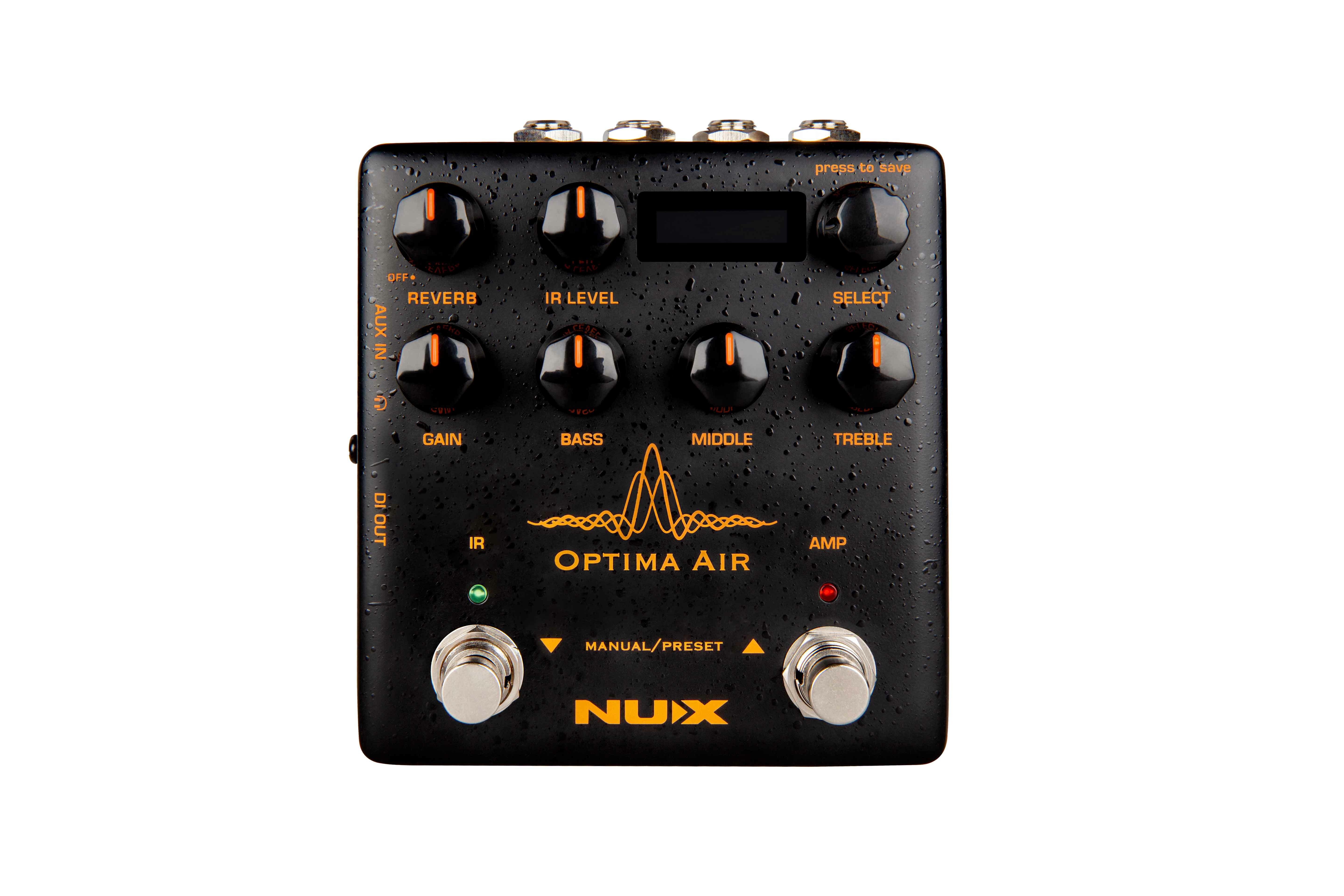Nux Optima Air（NAI-5）木結他效果器(內置Martin、Taylor