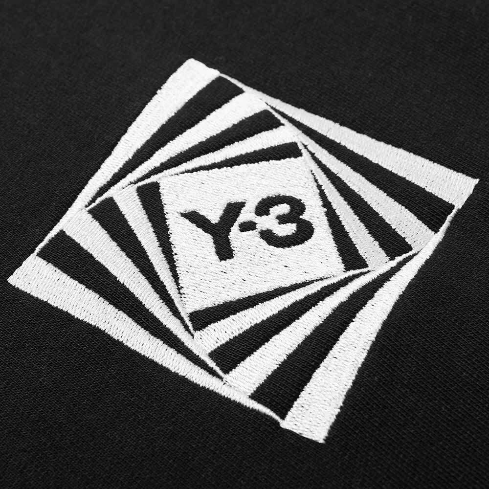 【 Y-3 M CH1 OPTIM SWT 迷幻錯視圖衛衣 - 黑 】