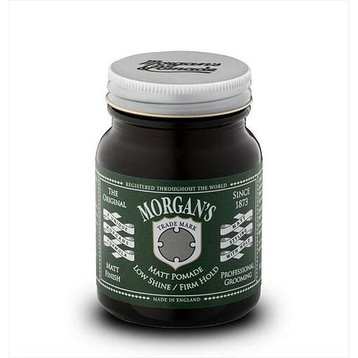 英國 Morgan's  綠標髮油 - 霧面髮油水洗式 - 清新巴西柑橘香 100ml（摩根氏 Pomade / Matt Pomade Low Shine）