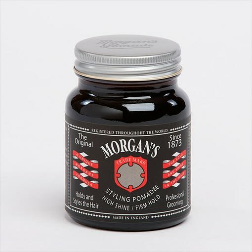 英國 Morgan's 黑標髮油 - 高亮強力定型水洗式 - 冷杉廣藿香 100ml（摩根氏 Pomade / High Shine）
