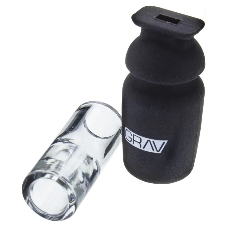 GRAV SILICONE CAPPED GLASS CRUTCH