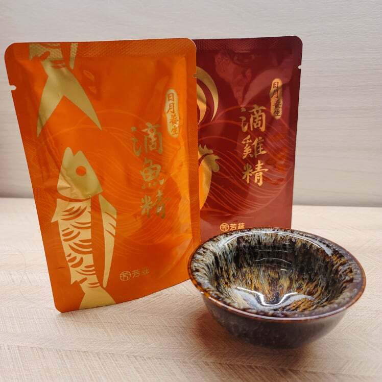 滴雞精甘醇順口，不油膩。 滴魚精鮮甜濃郁，無腥味！