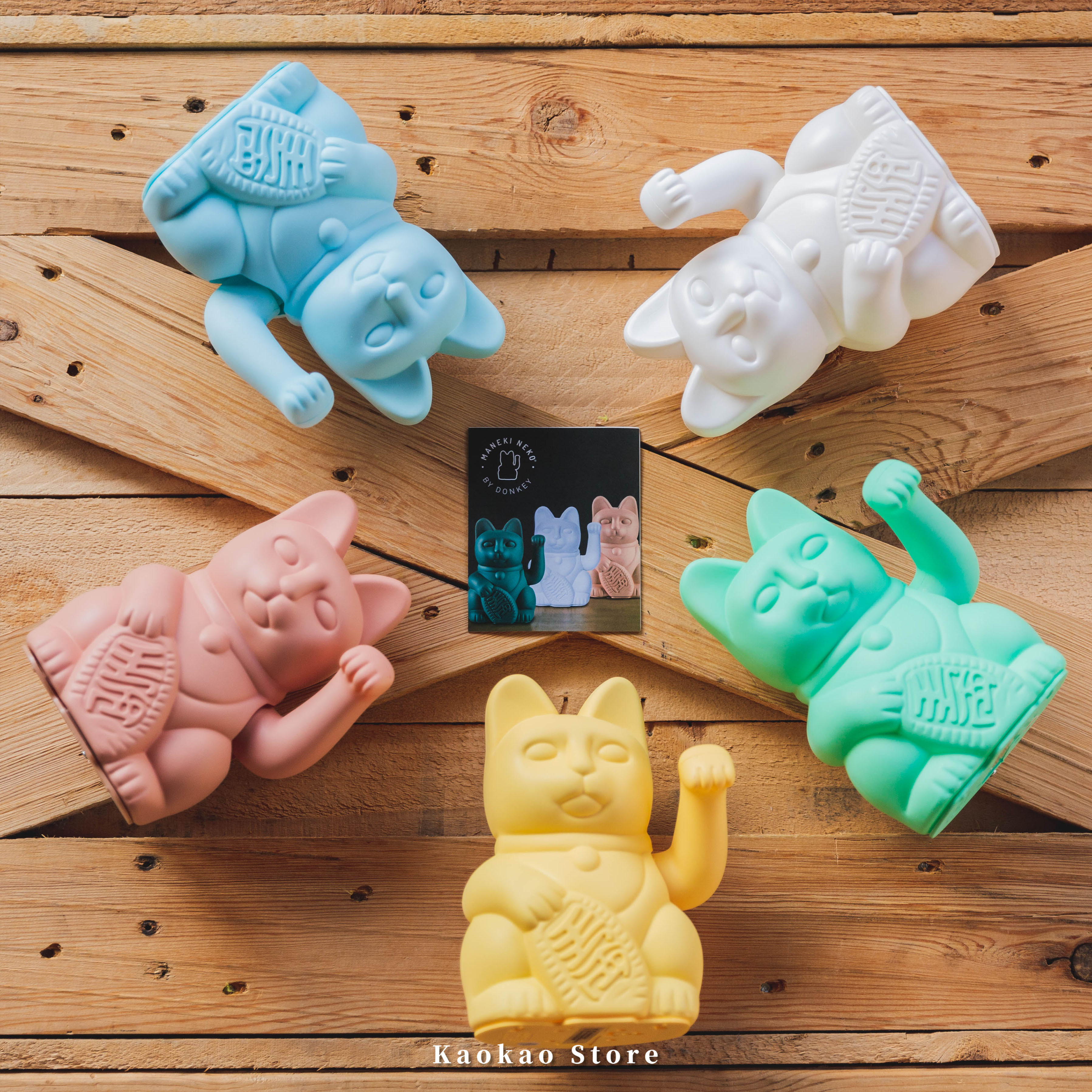 🔥現貨 德國Donkey Products Lucky Cats 幸運繽紛招財貓