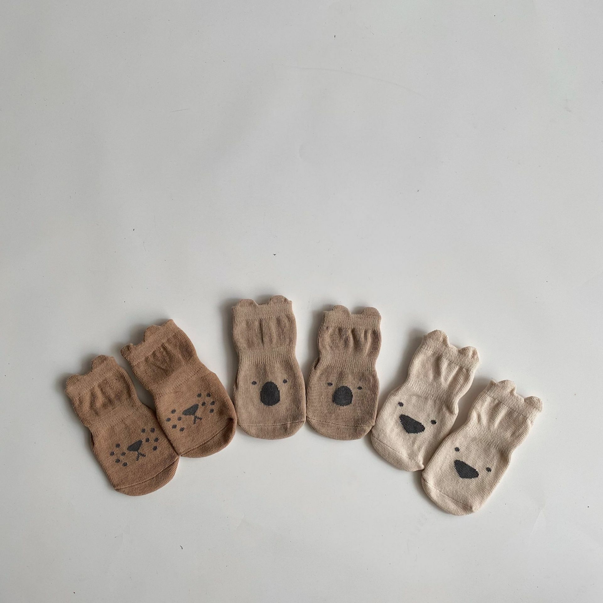 北歐動物寶寶襪