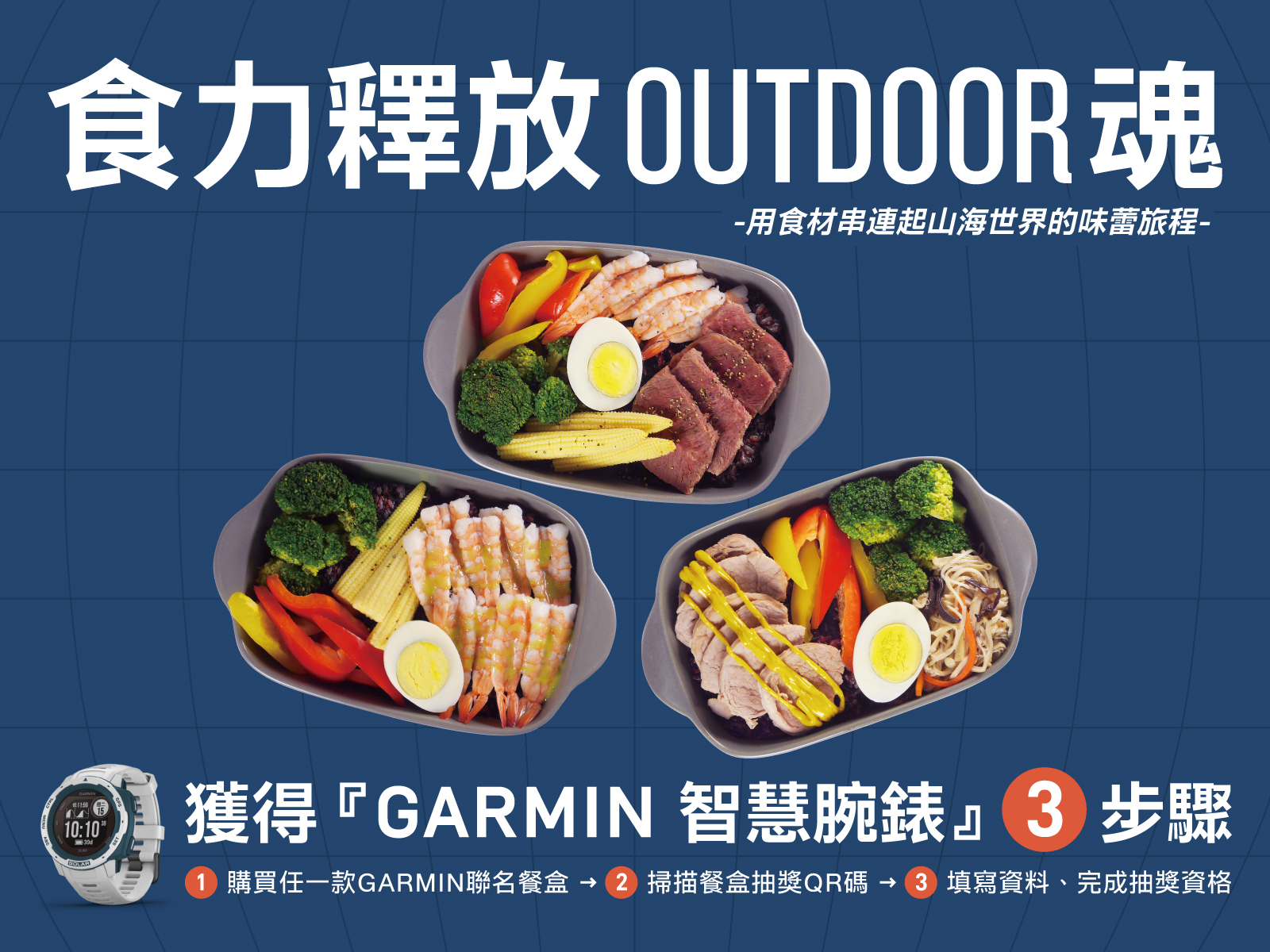 Garmin,聯名餐盒,johnnybro,強尼兄弟