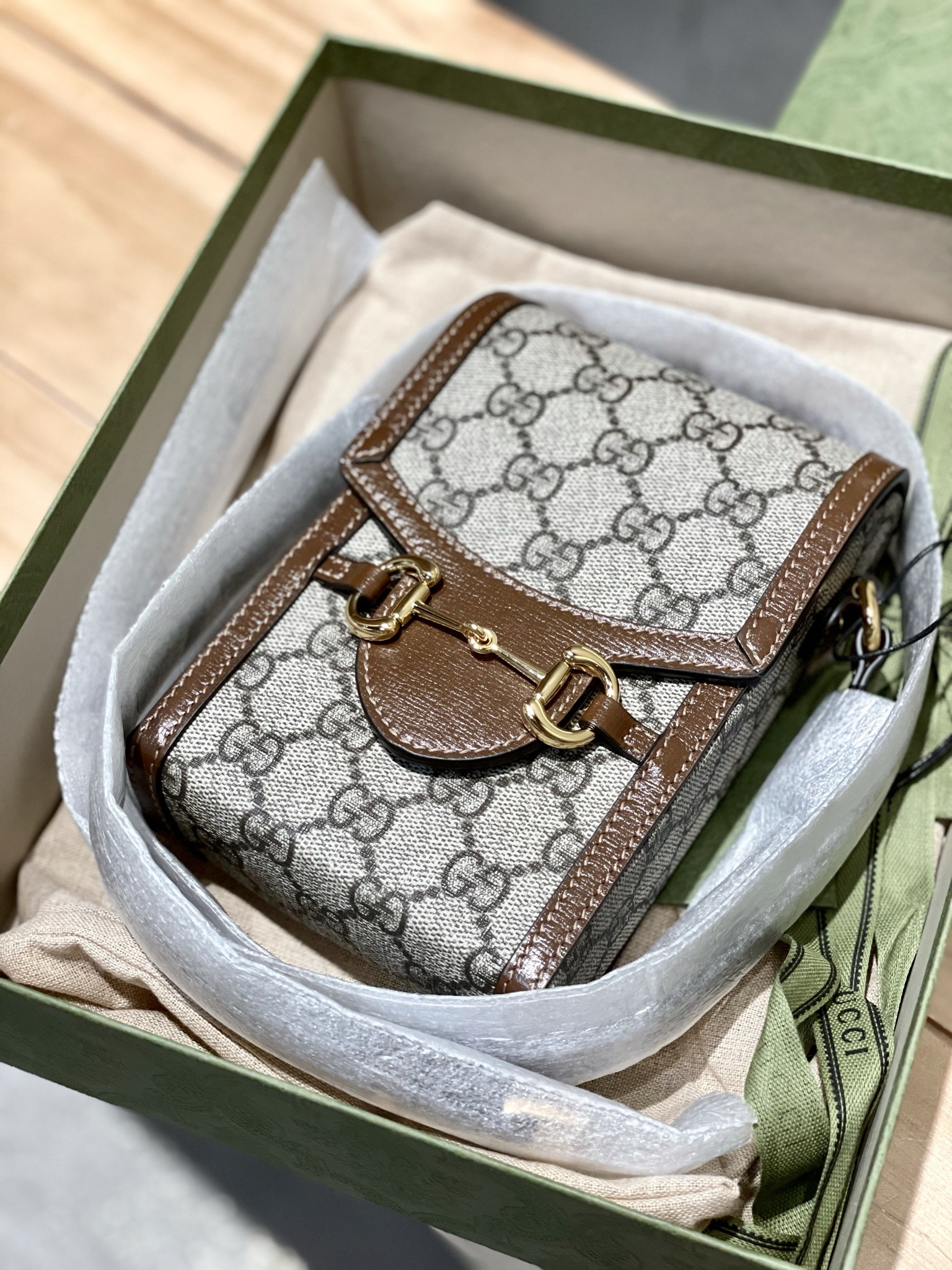 GUCCI Horsebit 1955 Mini Bag