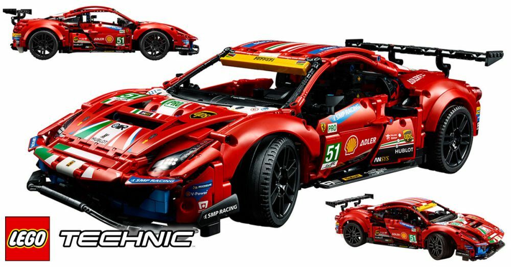 LEGO 樂高 科技系列 42125 Ferrari 488 GTE