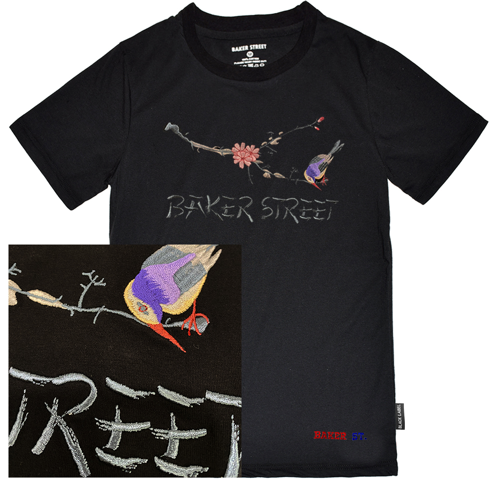 Image of East 黑標系列 刺繡 短袖T恤