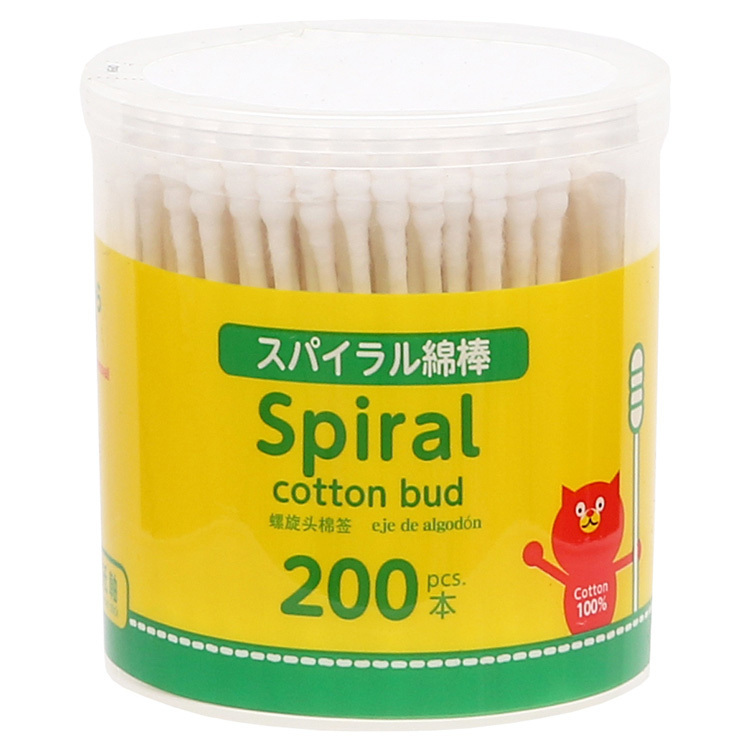 螺旋棉花棒/200入