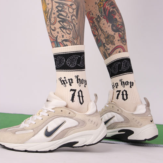 【SCSU039】歐美復古變形蟲設計長襪