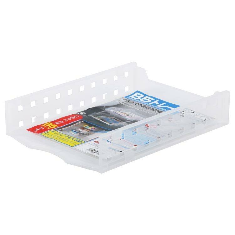B5文件層架/Ｂ５トレーロングタイプ・クリア
