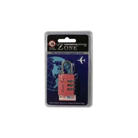 Zone TSA28K Series Combination Padlock