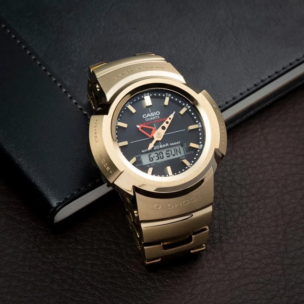 Buy Casio G-Shock AWM-500GD-9A Full Metal Solar Watch