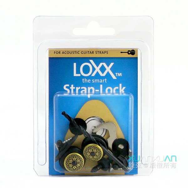 LOXX Loxx 德國製 安全背帶扣 民謠/古典吉他專用款 暗黑維多利亞 第 3 張圖片｜三峽吉他 / Bass