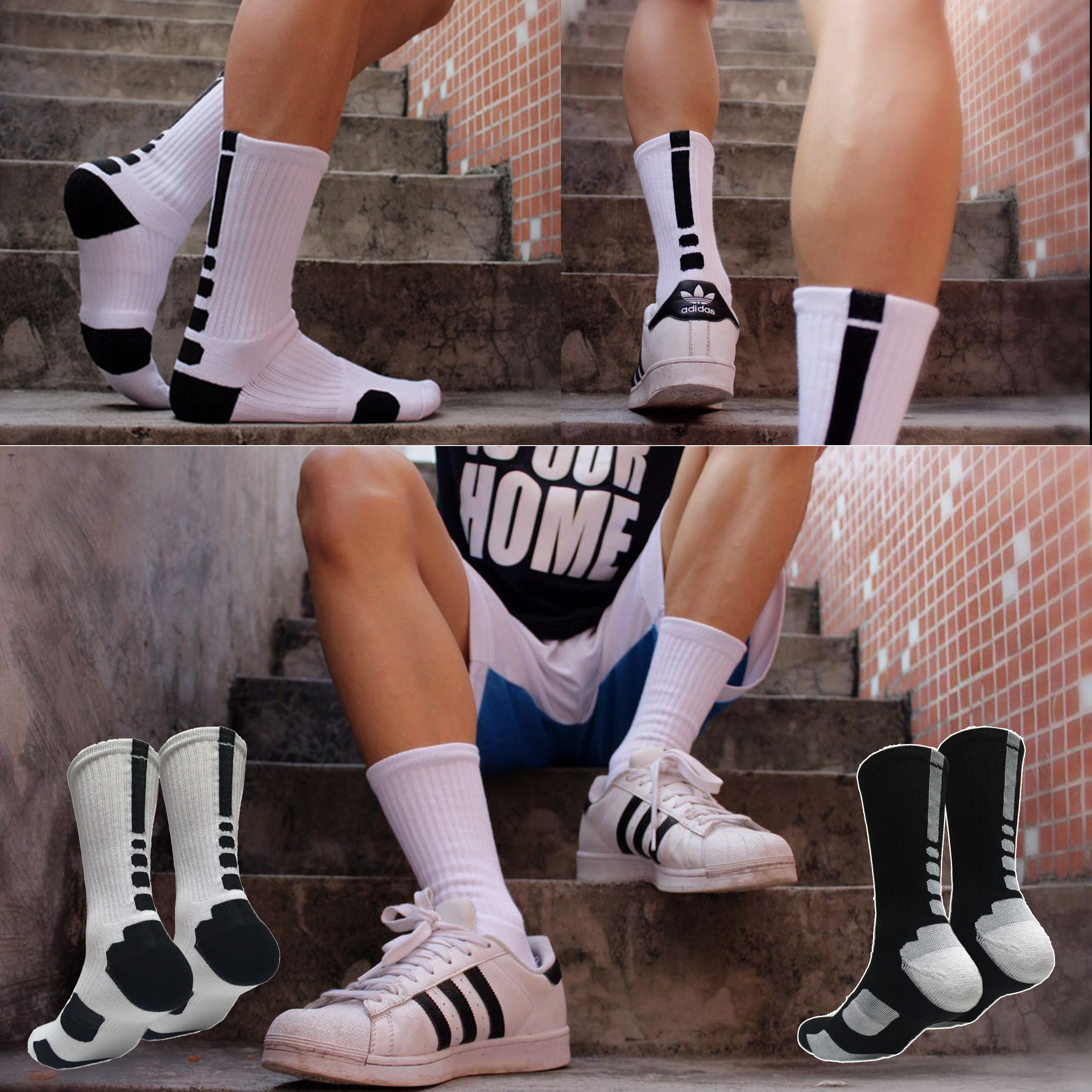 【SCBK001】籃球加厚襪素面基本款