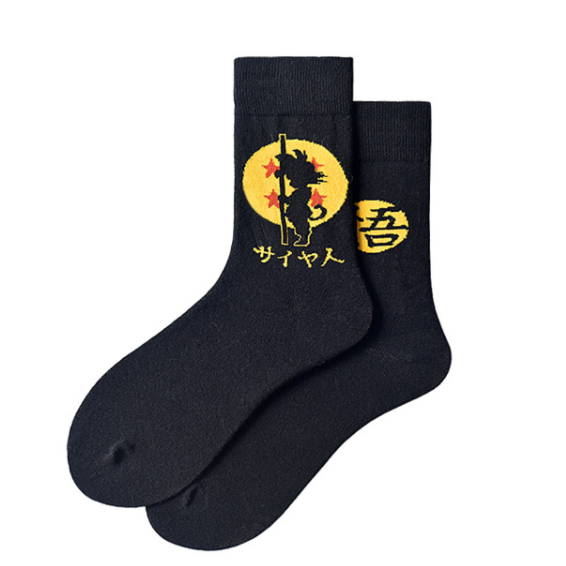 【SCMU003】暗黑剪影悟空設計長襪