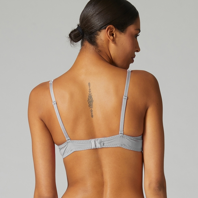 SAGA 傳奇 集中托高胸罩 迷棕灰