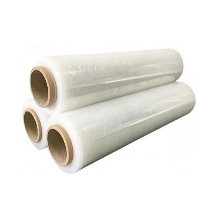 [每卷$46.6起] 包裝透明綑箱膜 Mon膠 保鮮紙  18吋 (450mm) (特長碼數 2kg) [紅4G]