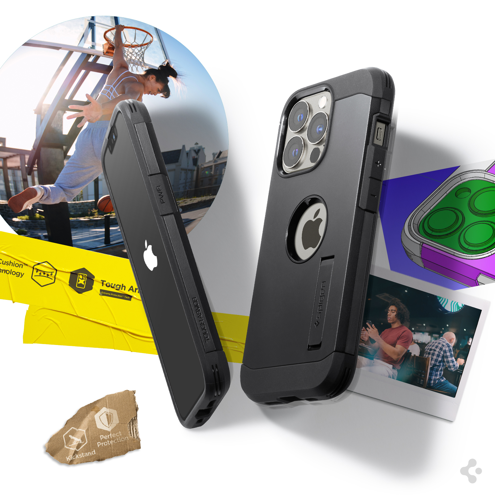 Spigen iPhone 13 Pro Tough Armor-軍規防摔保護殼