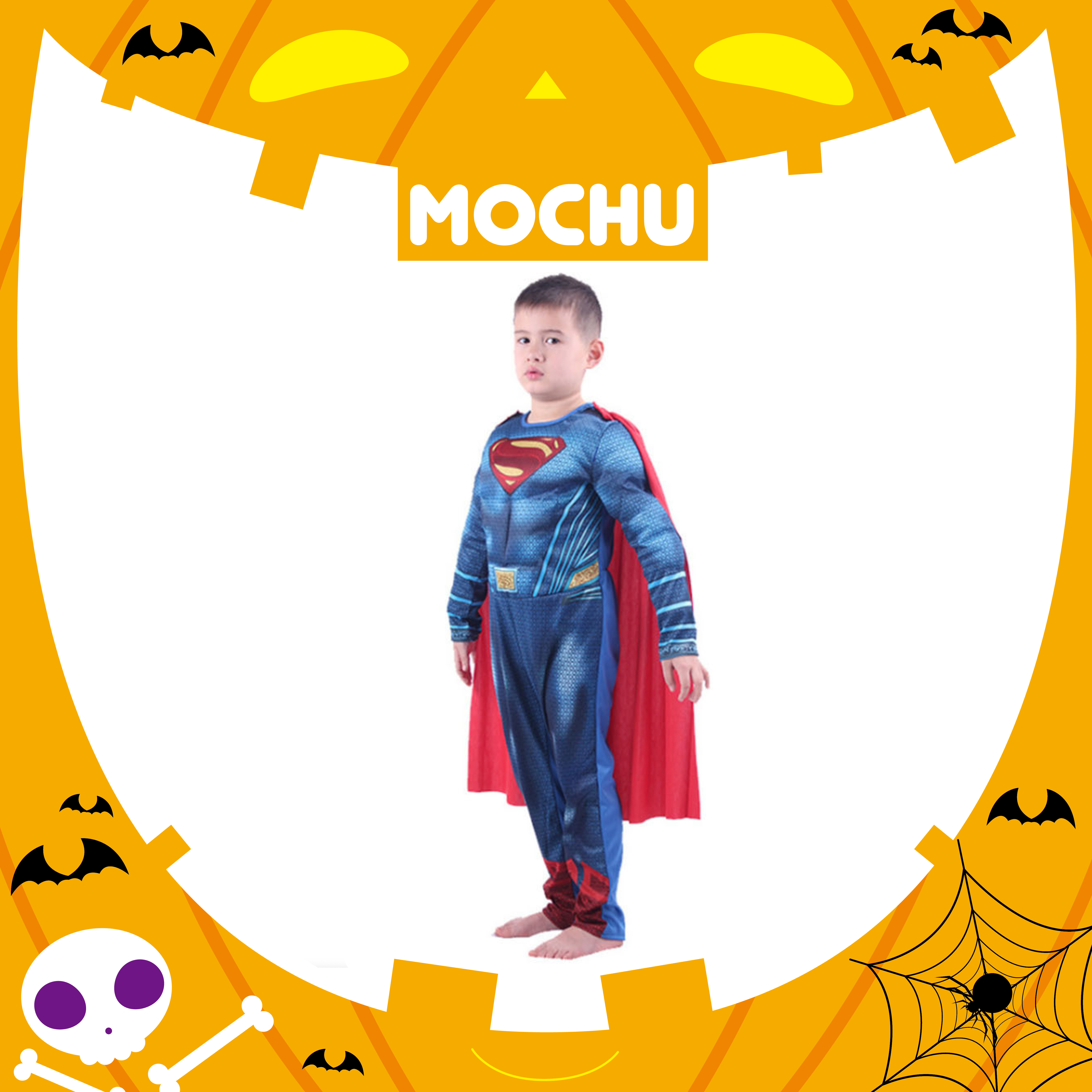 (S碼現貨)肌肉超人造型服