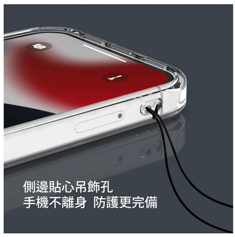 JustMobile・iPhone 13/mini/Pro/Pro Max  TENC™ Air 國王新衣防摔氣墊 透明殼 - 商品介紹