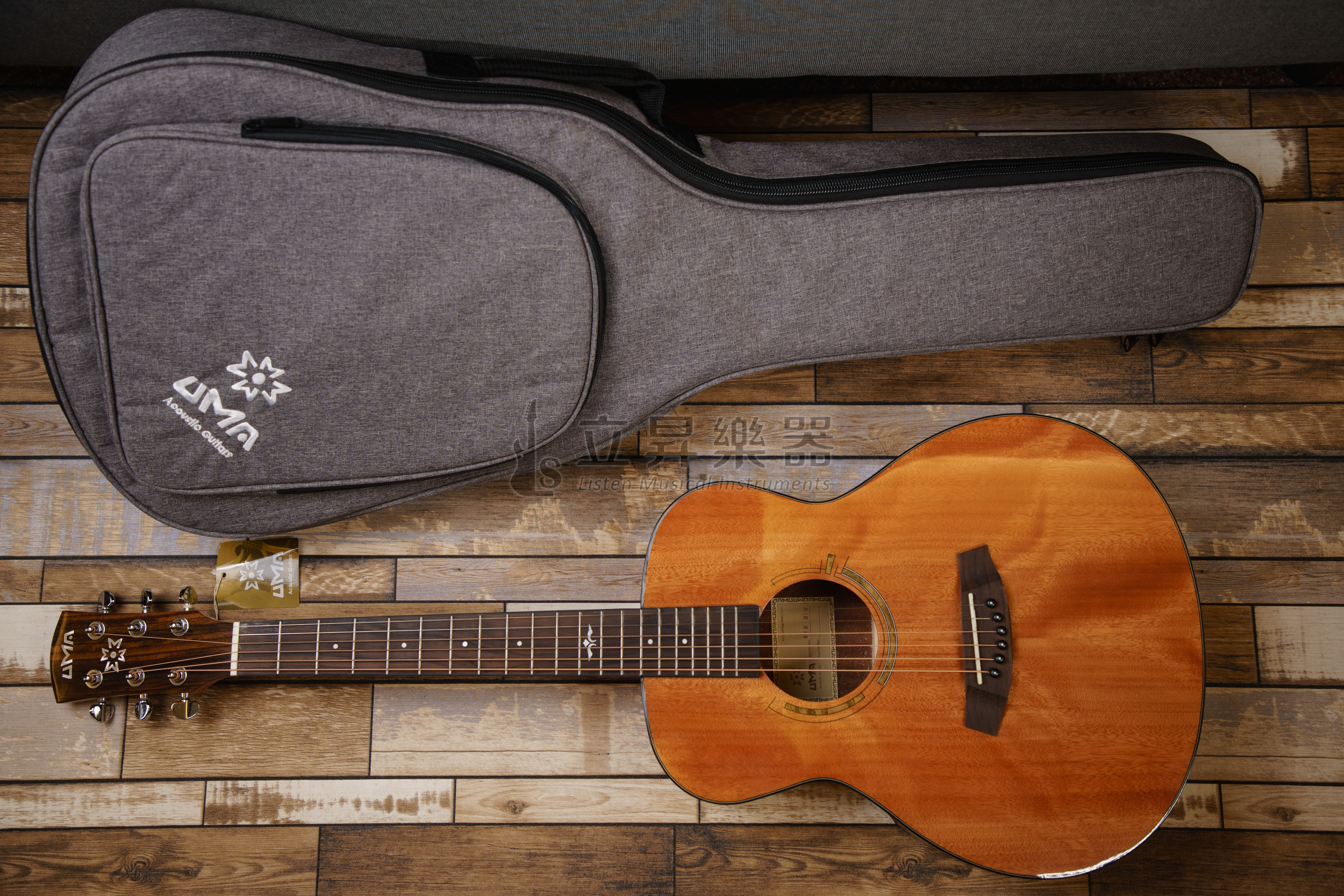 Uma K1M-MINI 全奧古曼 面單 36吋 面單板 旅行吉他 小吉他 K1M MINI 附原廠厚袋