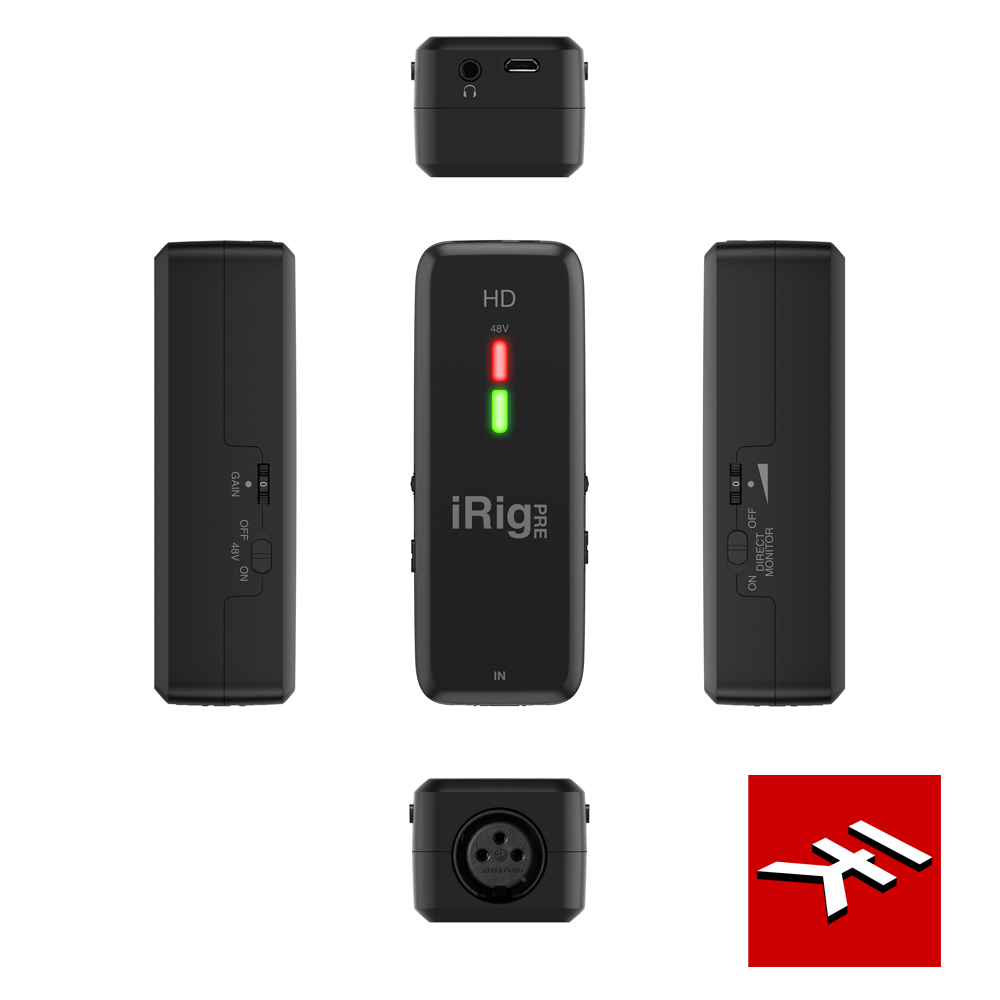 IK Multimedia IK Multimedia iRig PRE HD 麥克風介面 第 2 張圖片｜三峽麥克風