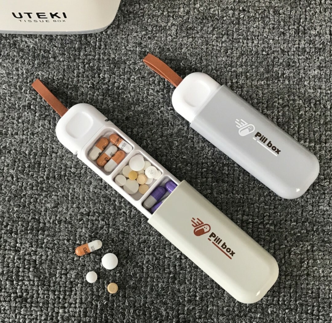 北歐風攜帶式小藥盒