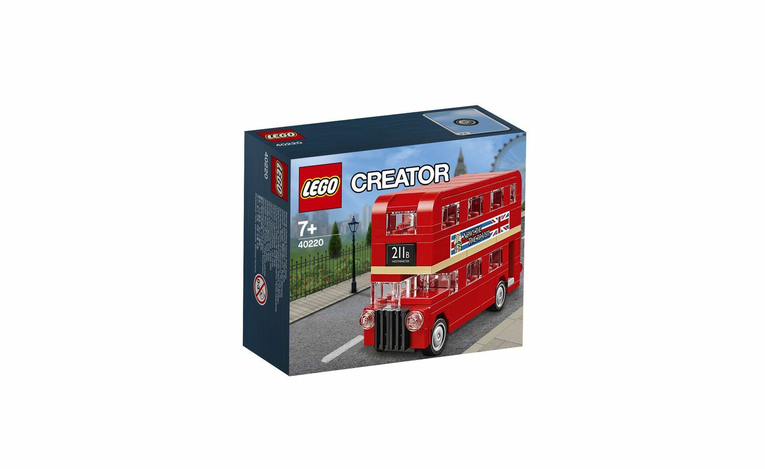 [飛米樂高積木磚賣店] LEGO 40220 BrickHeadz Mini London Bus