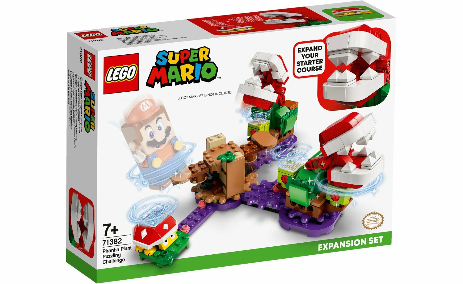 [飛米樂高積木磚賣店] LEGO 71382 Mario 吞食花益智解謎組