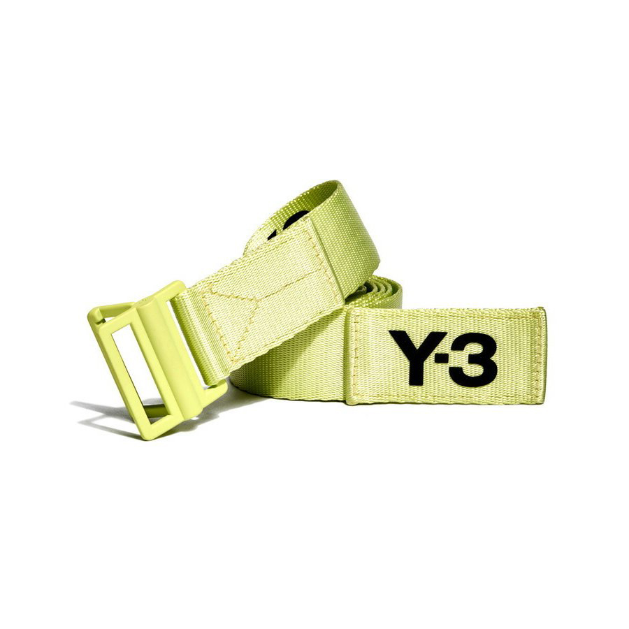 【 Y-3 CL L BELT 經典腰帶 - 螢光綠 】