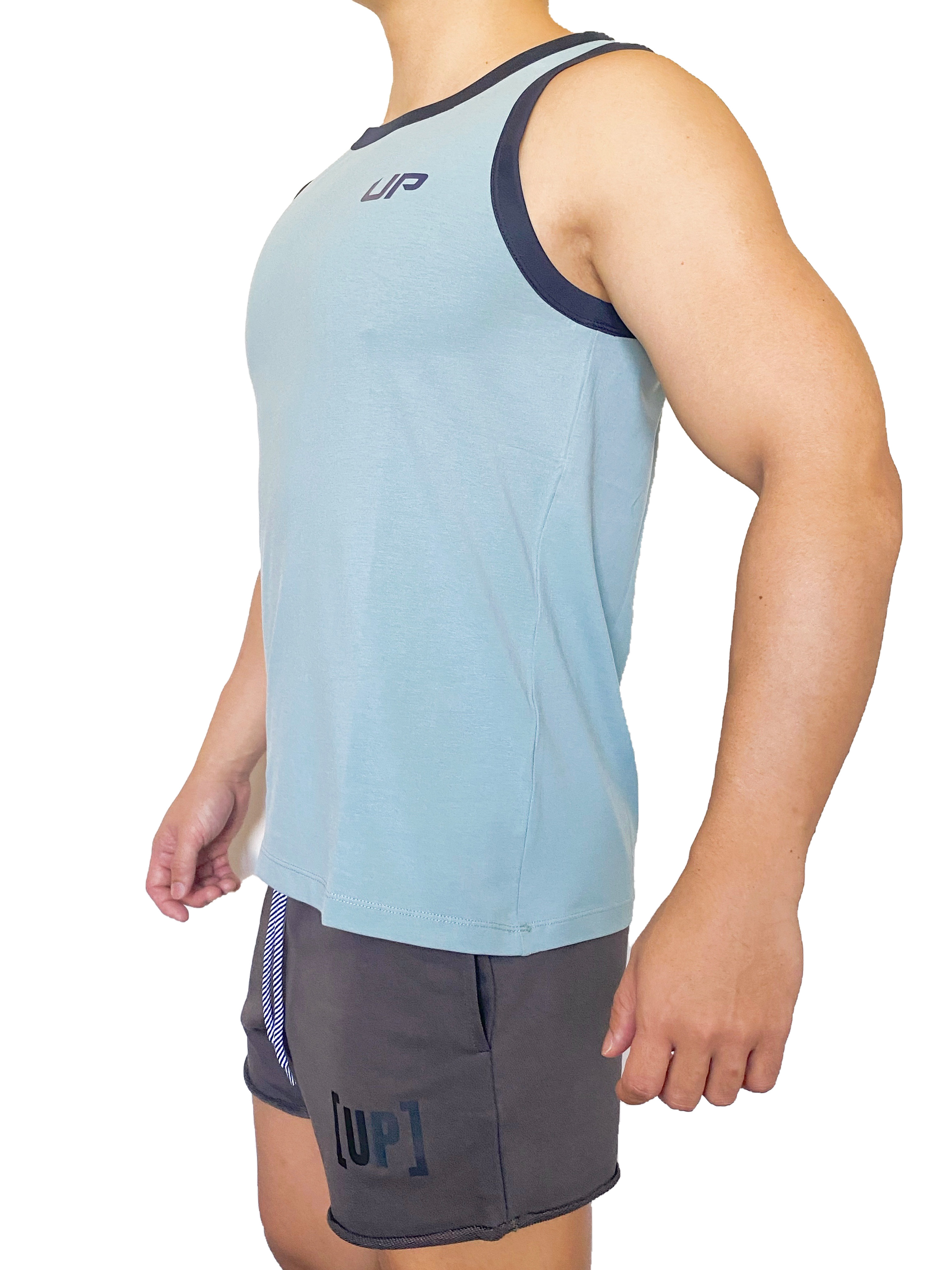 Comfort Tank 2.0 舒適背心 熏灰綠/海軍藍