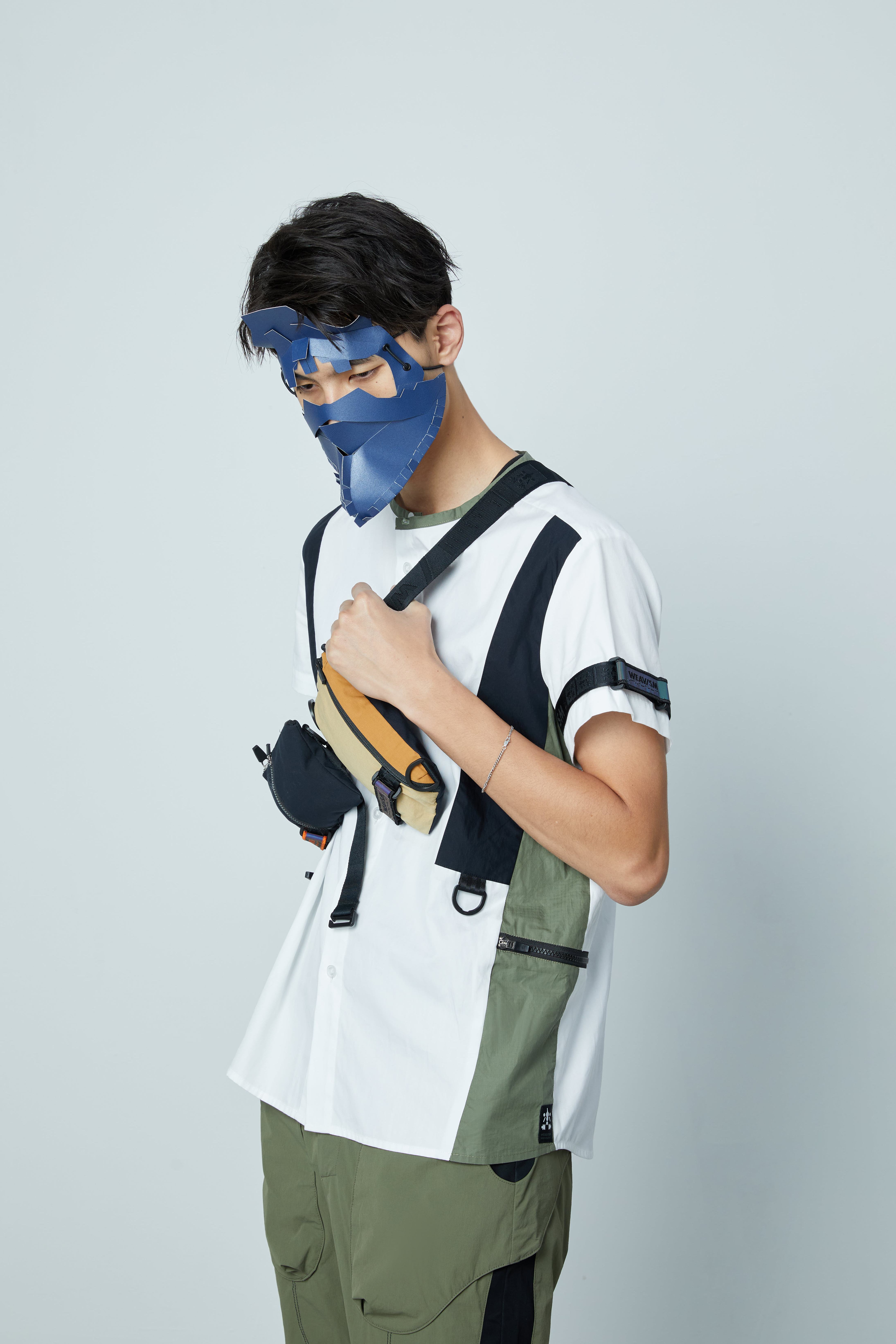 多功能擴充小袋 - 卡其