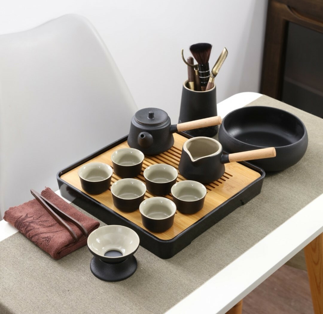 日式風陶瓷茶具套組