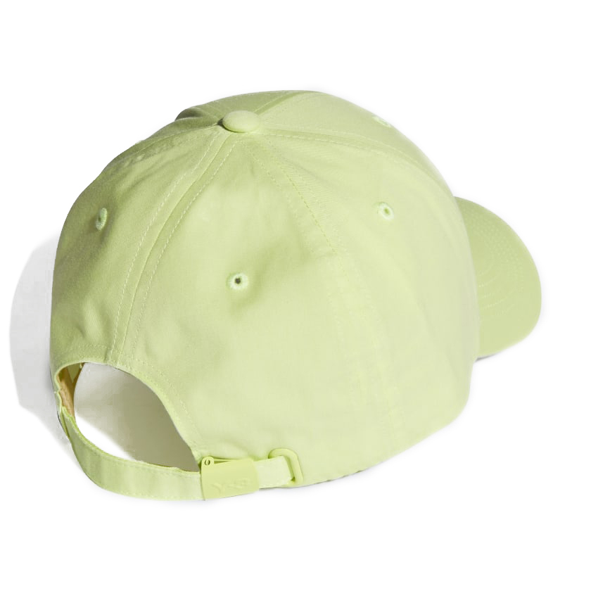 【 Y-3 LOGO CAP 老式棒球帽 - 螢光綠 】
